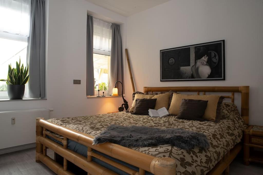 Md-7 Lutherstrasse 15 - Luxus-Wasserbett-Smarttv-Terrasse-2Schlafzimmer Magdeburg Exterior photo