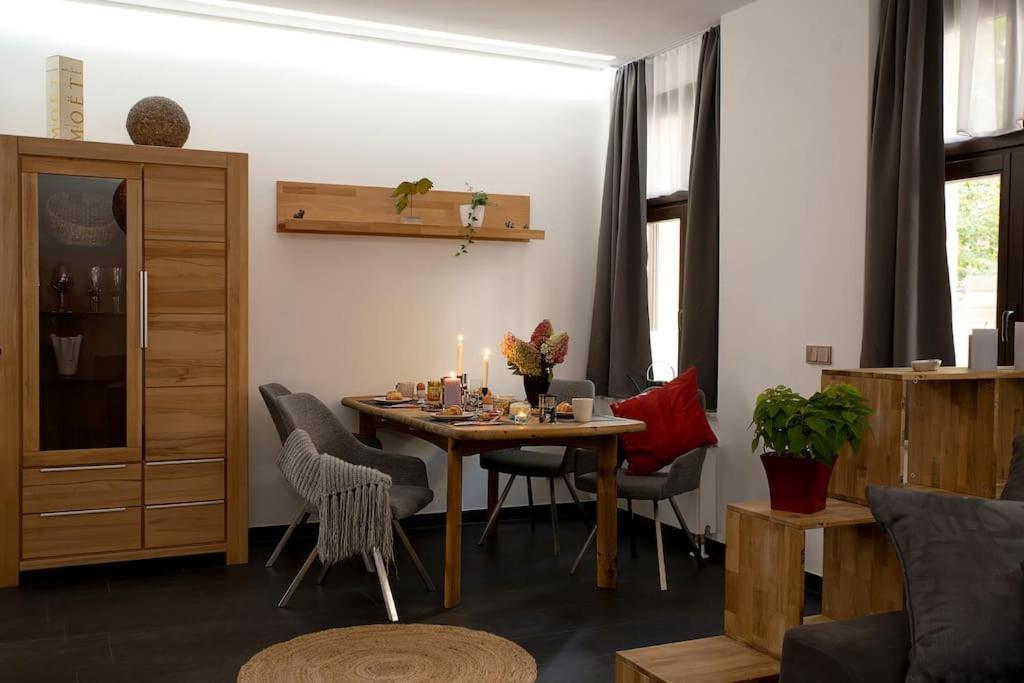 Md-7 Lutherstrasse 15 - Luxus-Wasserbett-Smarttv-Terrasse-2Schlafzimmer Magdeburg Exterior photo
